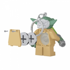 Lego, Brelok do kluczy z latarką Star Wars Yoda z mieczem świetlnym (LGL-KE122)